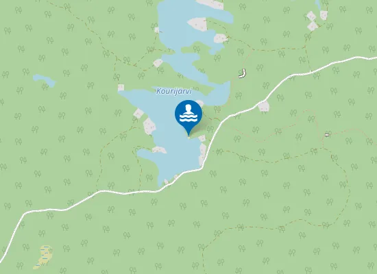 Map of Kourijärven Uimaranta
