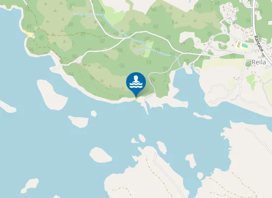 Map of Reilan uimaranta