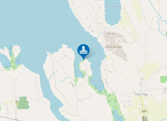 Map of Klockarholmen