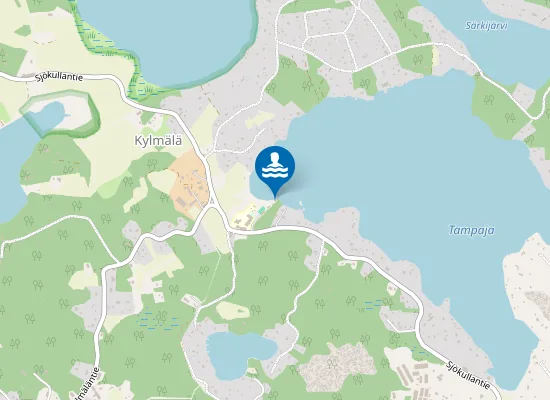 Map of Sjökullan uimaranta