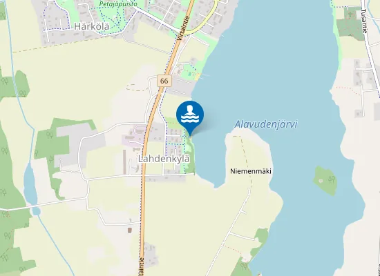 Map of Rantapuisto II ranta