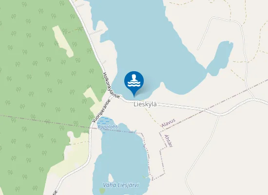 Map of Liesjärvi