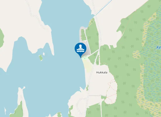 Map of Kuorasjärvi