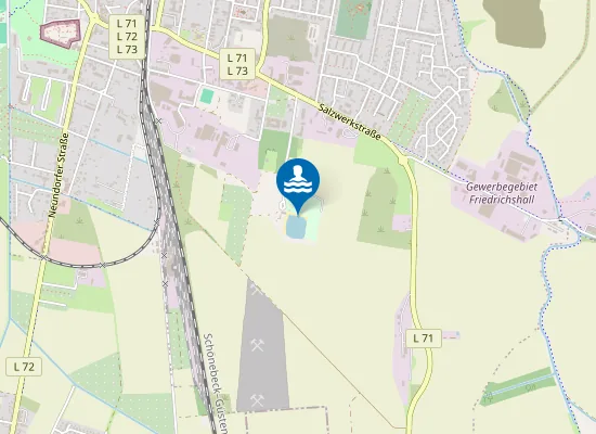 Map of STRANDSOLBAD STASSFURT