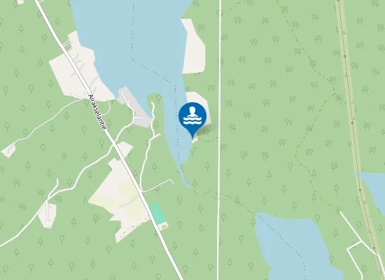 Map of Airakselan uimaranta