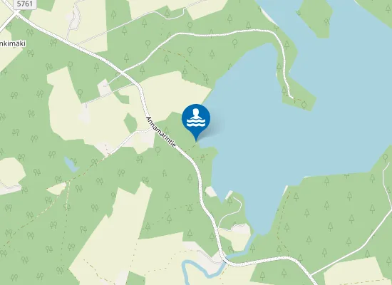 Map of Sänkimäen Uimaranta