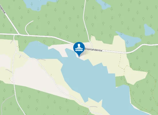 Map of Enonlahden Uimaranta