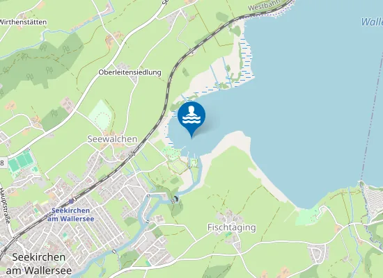 Map of WALLERSEE, SEEKIRCHEN