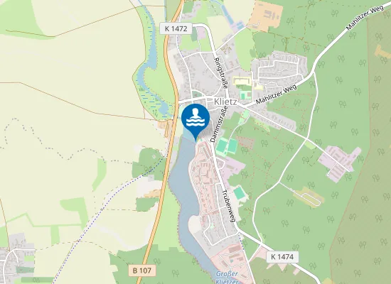 Map of BADESEE KLIETZ