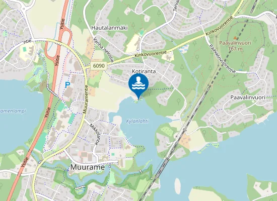 Map of Kotirannan uimaranta