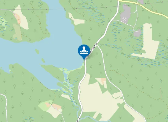 Map of Naurisojan uimaranta