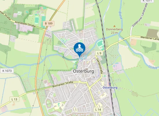 Map of FLUSSBAD BIESE