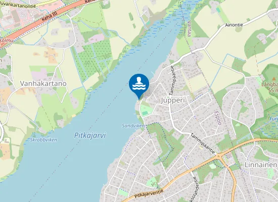 Map of Vantaan ranta