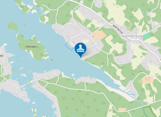 Map of Verkkorannan uimaranta