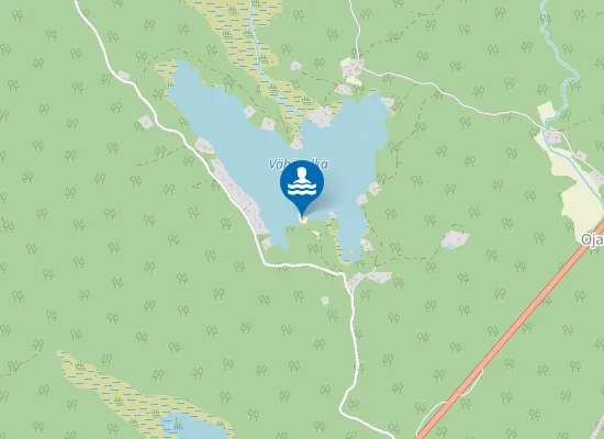 Map of Pikku Valkjärven Uimaranta