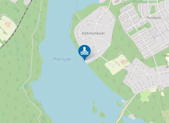 Map of Kaltimonkosken uimaranta