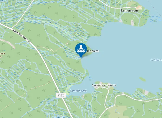 Map of Koirahiekka