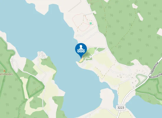 Map of Särkänkärki