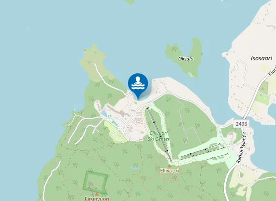 Map of Ellivuoren Uimaranta