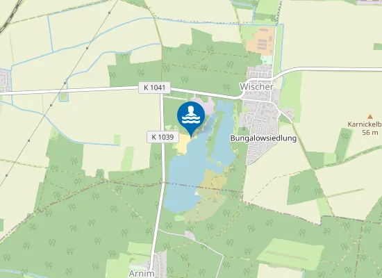 Map of WALDBAD WISCHER