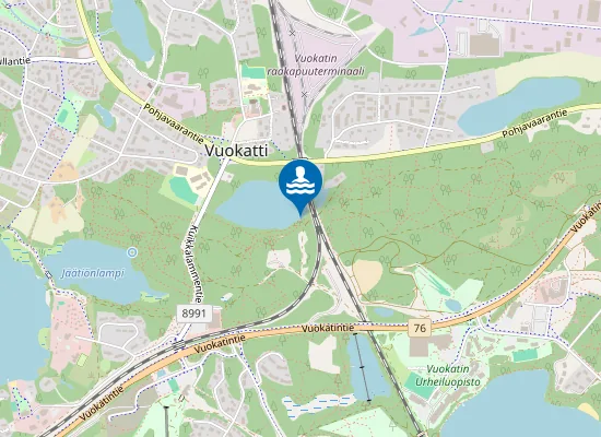 Map of Kuikkalammen ranta