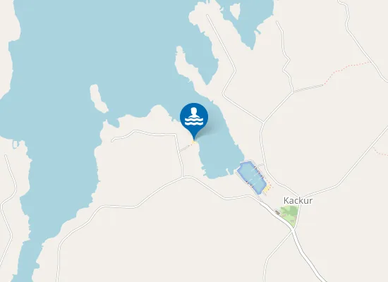 Map of Kackur simstrand