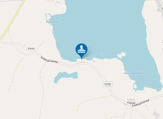 Map of Vinnin Uimapaikka