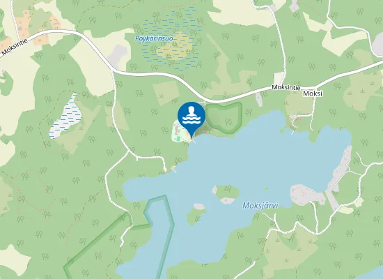 Map of Riuttarannan uimaranta