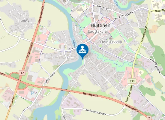 Map of Loimijoenpuiston uimaranta