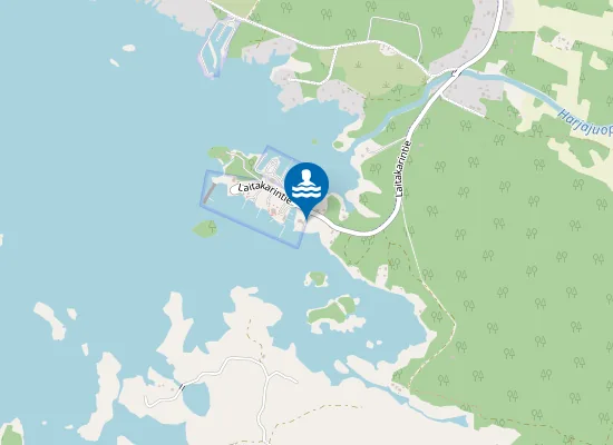 Map of Laitakarin Merihelmi