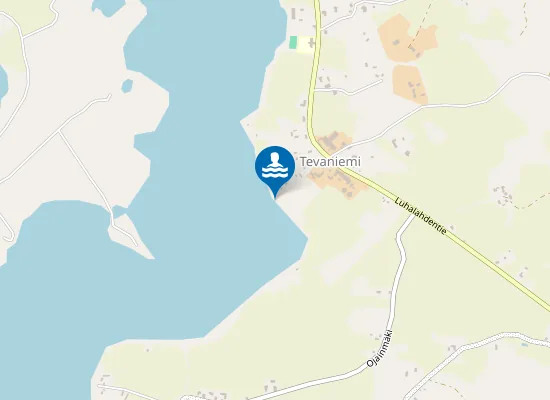 Map of Tervaniemen uimaranta