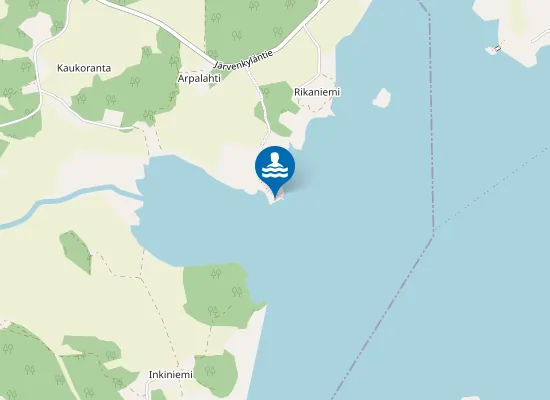 Map of Marjaniemi