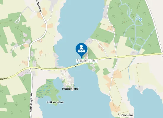 Map of Suninsalmen Uimaranta