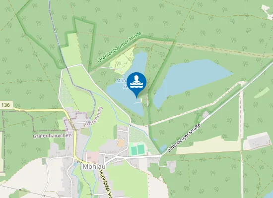 Map of MOEHLAUER SEE