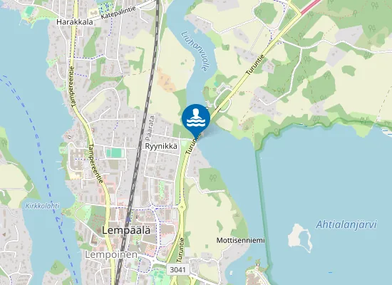 Map of Ryynikän uimaranta