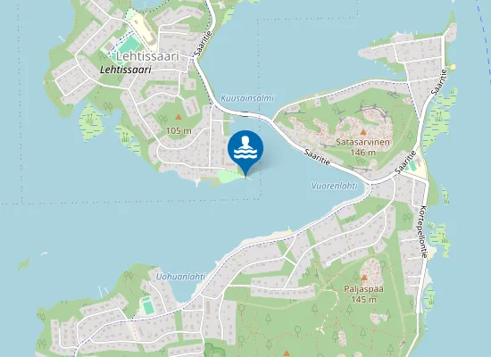 Map of Leirirannan uimaranta