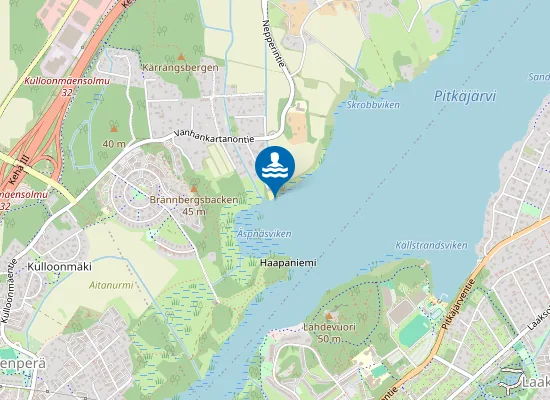 Map of Ruispelto (Pitkäjärvi)