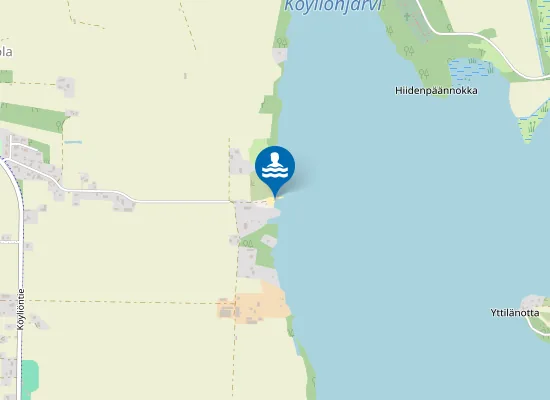 Map of Pappilan uimaranta