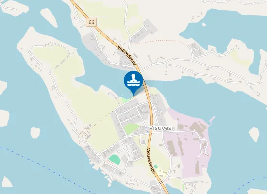 Map of Visuveden uimaranta