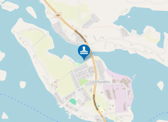 Map of Visuveden uimaranta