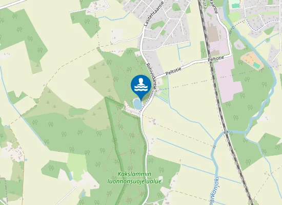 Map of Ykslammen uimapaikka