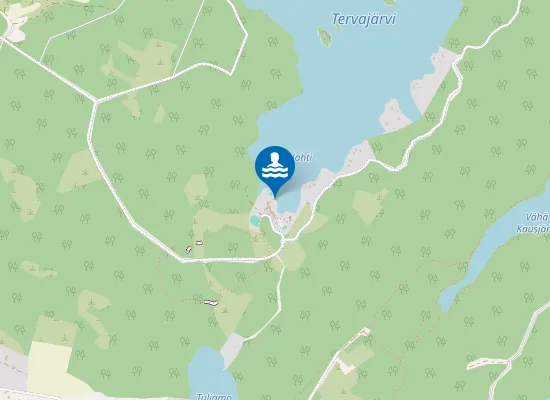 Map of Tervajärven uimaranta
