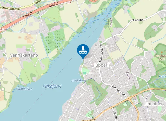 Map of Jupperinranta