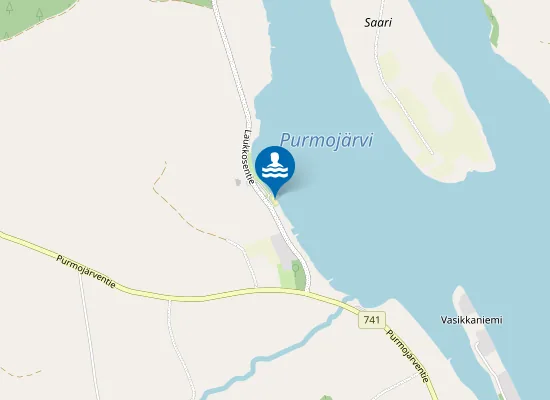 Map of Näkinkallion Uimaranta