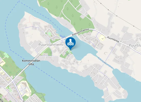 Map of Puurtilanniemen uimaranta