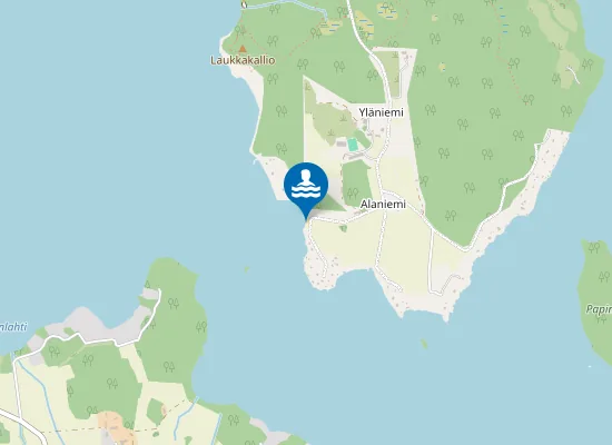 Map of Rämäkän uimaranta
