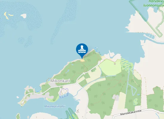 Map of Mikonkarin uimaranta