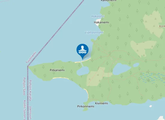 Map of Selkähiekka