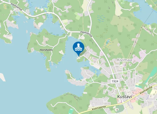 Map of Klipunkari Uimaranta