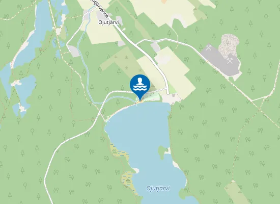 Map of Ojutjärven Uimaranta